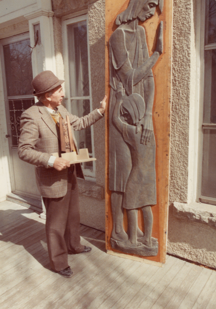 monument2-roman kowal design model plasticene relief on studio porch.327.jpg